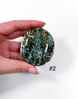 PICK YOUR OWN: 'VEINLESS' OCEAN JASPER PALM STONE (1st QUALITY) - Black Friday sale, emotional support, north carolina gem show, ocean jasper, palm stone, palmstone, veinless, veinless ocean jasper - The Mineral Maven