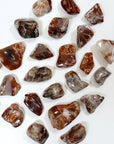 PIGEON BLOOD AGATE TUMBLE - agate, pigeon blood agate, pocket crystal, pocket crystals, pocket stone, recently added, tumble, tumbled stone, tumbles - The Mineral Maven