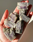 PURPLE TWINNED SPANISH ARAGONITE - aragonite, pocket crystal, pocket stone, purple aragonite, raw crystal, raw stone, recently added, rough crystal, Rough Stone - The Mineral Maven
