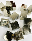 PYRITE CUBE - MEDIUM, RAW - 2025 vibes, 33 bday, 444 sale, abundance gift bundle, Black Friday sale, career, crystals for beginners, good luck + abundance, holiday sale, Leo szn, new year sale, pyrite, pyrite cube, raw crystal, raw stone, rough stone, tucson update - The Mineral Maven