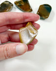 RAINBOW METEOR SHOWER SUNSTONE MOONSTONE TUMBLE - career, confetti sunstone, emotional support, golden sunstone, moonstone, pocket crystal, pocket stone, rainbow meteor shower sunstone, summerween collection, sunstone, tumble - The Mineral Maven
