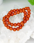 RED JASPER 8mm - HANDMADE CRYSTAL BRACELET - 10 Dec Inventory, 8mm, april astro, aries, aries stack, bracelet, bracelet inventory check, cancer, cancer stack, crystal bracelet, fertility, fire, handmade bracelet, jewelry, June 2025 inventory check, leo, leo stack, market bracelet, mercury retrograde stack, red, red jasper, scorpio, scorpio stack, valentines bracelets, valentines vibes, virgo, virgo stack, Wearable - The Mineral Maven