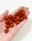 RED JASPER MINI HEART - 6th anniversary, heart, heart shape, mini heart, pocket crystal, pocket crystals, pocket stone, red jasper - The Mineral Maven