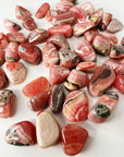 RHODOCHROSITE TUMBLE - 33 bday, Black Friday sale, bulk, end of year sale, flash sale, holiday sale, love gift bundle, new year sale, pocket crystal, rhodochrosite, spring equinox, spring things, tumble, valentine's day - The Mineral Maven