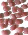 ROSE QUARTZ PEBBLE - 33 bday, Black Friday sale, crystals for beginners, emotional support, end of year sale, fertility, grief gift bundle, holiday sale, love gift bundle, palm stone, pebble, pebbles, pocket crystal, pocket crystals, pocket stone, rose quartz, spring things, tumble, tumbled stone, tumbles - The Mineral Maven