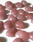 ROSE QUARTZ PEBBLE - 33 bday, Black Friday sale, crystals for beginners, emotional support, end of year sale, fertility, grief gift bundle, holiday sale, love gift bundle, palm stone, pebble, pebbles, pocket crystal, pocket crystals, pocket stone, rose quartz, spring things, tumble, tumbled stone, tumbles - The Mineral Maven