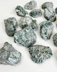 SERAPHINITE - RAW - 2025 vibes, 33 bday, 444 sale, Black Friday sale, holiday sale, new beginnings, new beginnings gift bundle, new year sale, raw crystal, raw stone, rough crystal, Rough Stone, seraphinite - The Mineral Maven