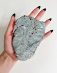 SERAPHINITE SLAB 2 - 33 bday, 444 sale, holiday sale, new year sale, one of a kind, OOAK, polished, seraphinite, slab - The Mineral Maven