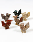 SOAPSTONE CRITTERS (SMALL) - alligator, bear, bird, camel, cat, cobra, coyote, critter, crystal critter, dog, elephant, frog, frog on leaf, hog, horned lizard, horny toad, horse, iguana, lion, new critter drop, pelican, pig, roadrunner, snail, snake, soapstone, tortoise, turtle - The Mineral Maven