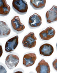 'SWEET POTATO' AGATE GEODE (POLISHED) - Agate, Black Friday sale, emotional support, end of year sale, geode, pocket crystal, pocket crystals, polished, polished stone, sweet potato geode - The Mineral Maven