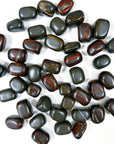 TIGER IRON CHONK - 2025 vibes, 33 bday, Black Friday sale, chonk, end of year sale, focus gift bundle, holiday sale, Leo szn, pocket crystal, pocket stone, tiger iron, tumble, tumbled, tumbled stone - The Mineral Maven