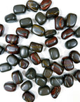 TIGER IRON CHONK - 2025 vibes, 33 bday, Black Friday sale, chonk, end of year sale, focus gift bundle, holiday sale, Leo szn, pocket crystal, pocket stone, tiger iron, tumble, tumbled, tumbled stone - The Mineral Maven