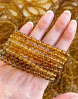 ZAMBIAN CITRINE 6mm - PRE-MADE CRYSTAL BRACELET - 6mm, bracelet, citrine, crystal bracelet, crystals for beginners, good luck + abundance, handmade bracelet, jewelry, June 2025 inventory check, leo, natural citrine, smoky citrine, tucson mini drop, Wearable, yellow, zambian citrine - The Mineral Maven