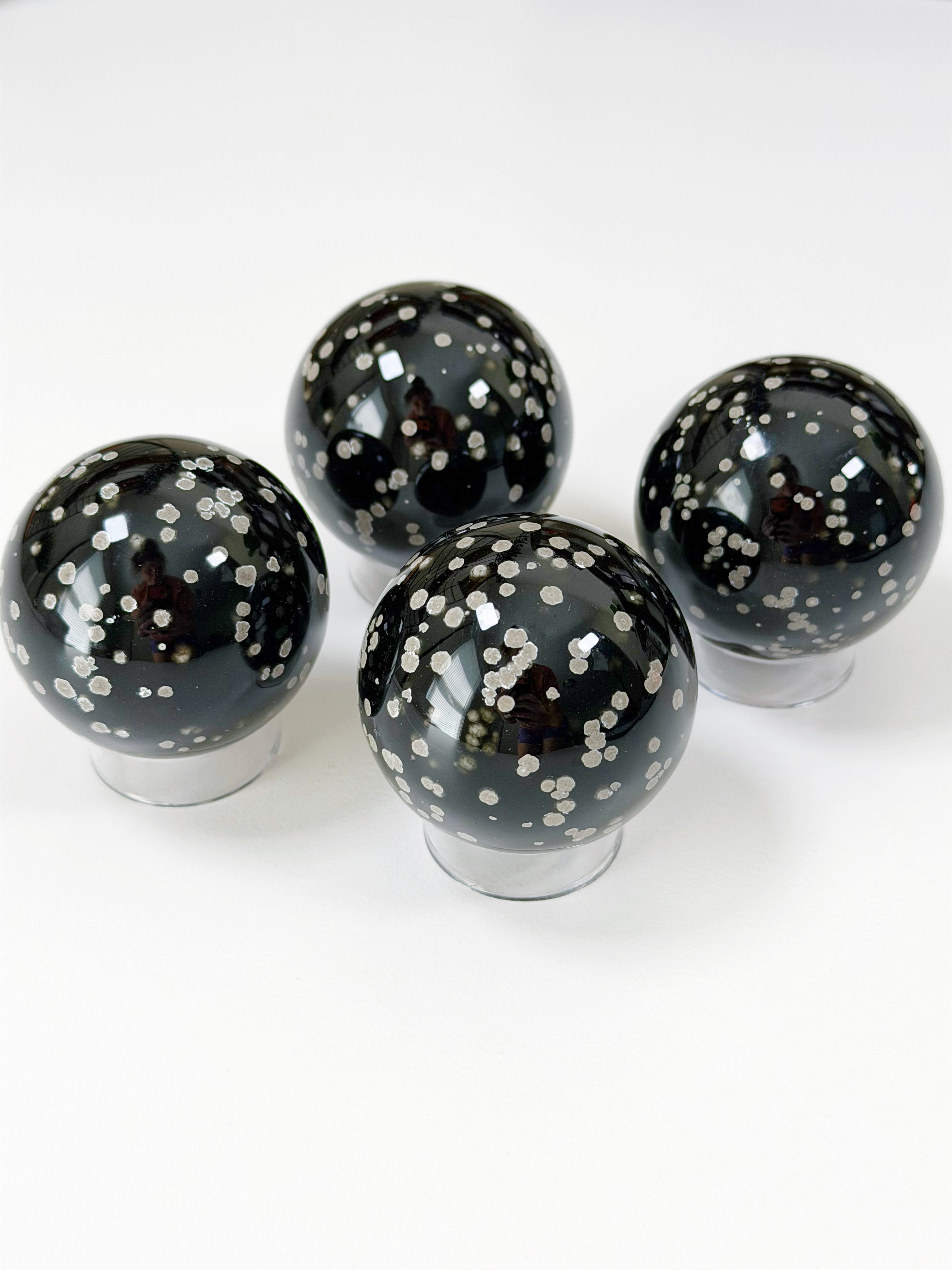 STARDUST OBSIDIAN SPHERE