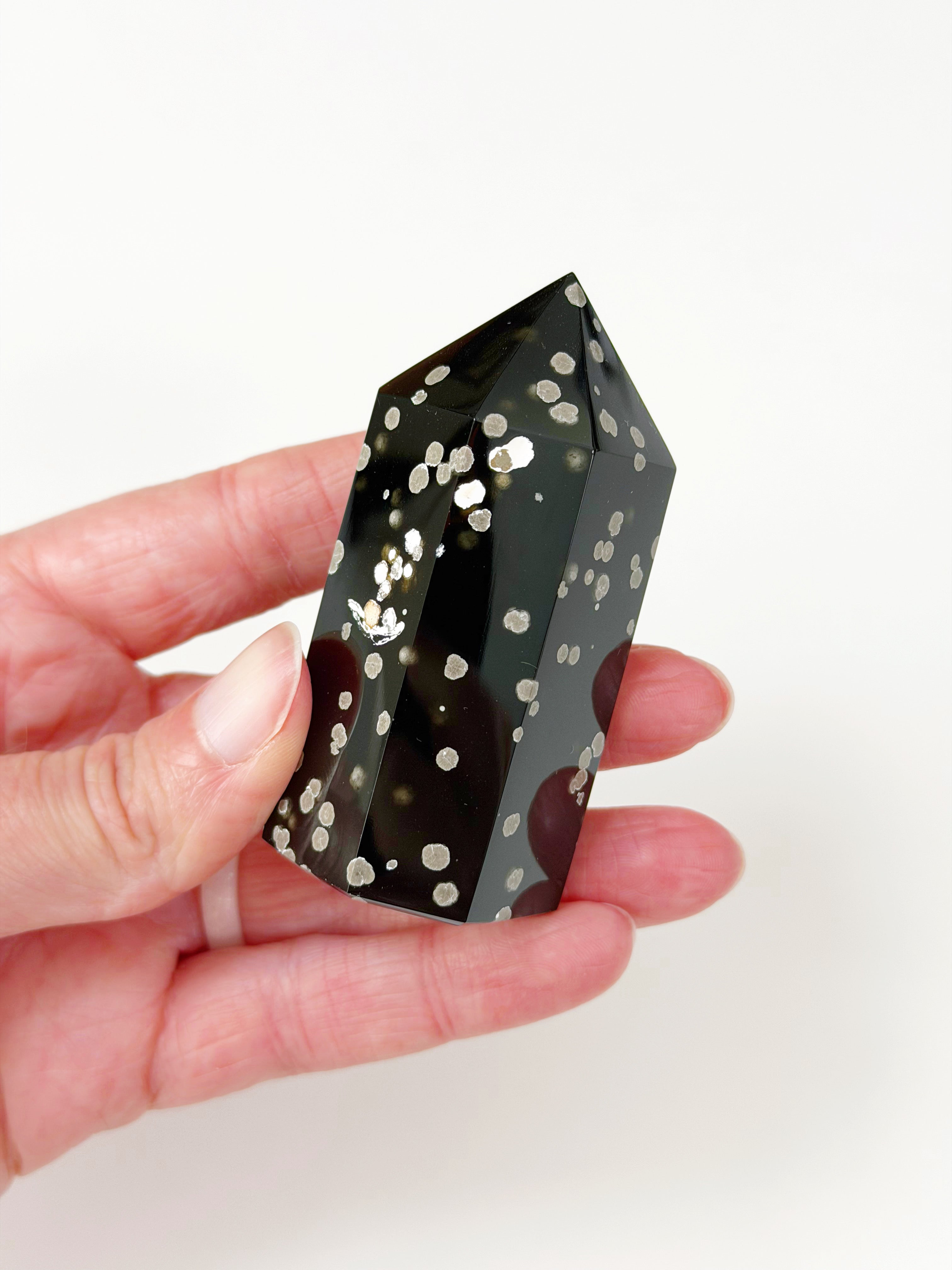 PICK YOUR OWN: STARDUST OBSIDIAN POINT