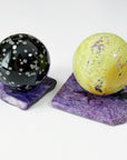 PICK YOUR OWN: CHAROITE SPHERE STAND