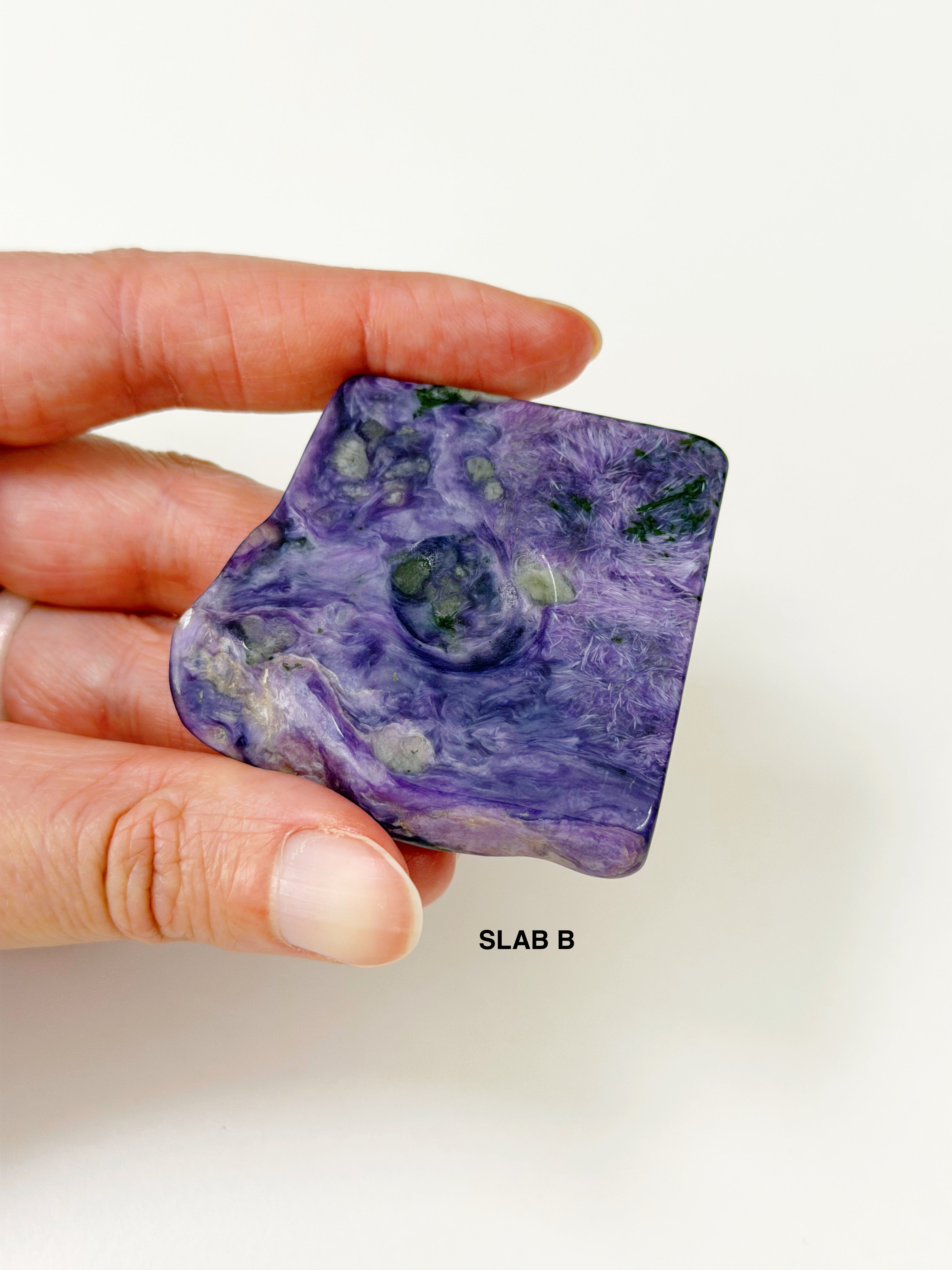 PICK YOUR OWN: CHAROITE SPHERE STAND