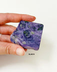 PICK YOUR OWN: CHAROITE SPHERE STAND