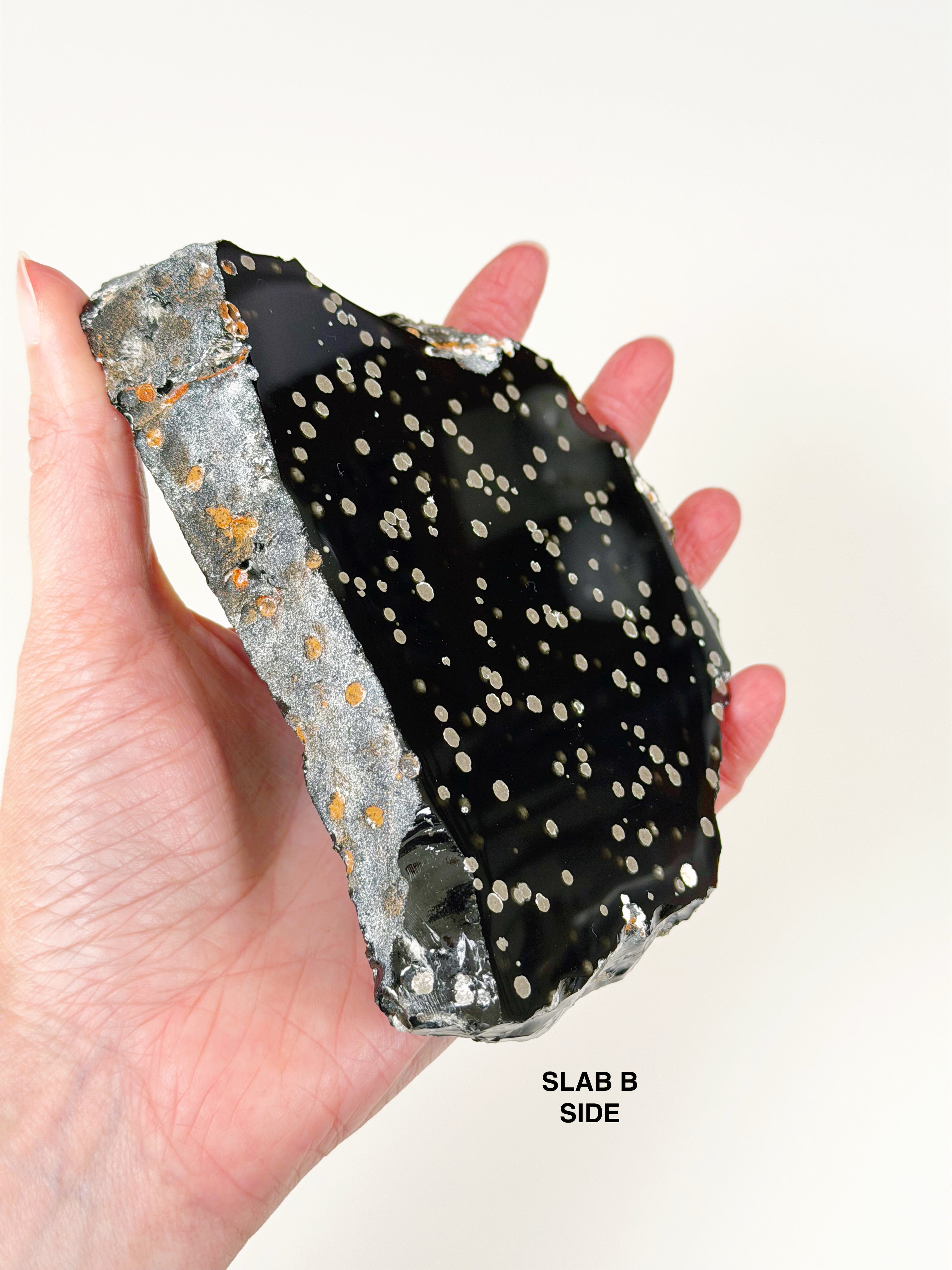 PICK YOUR OWN: STARDUST OBSIDIAN SLAB