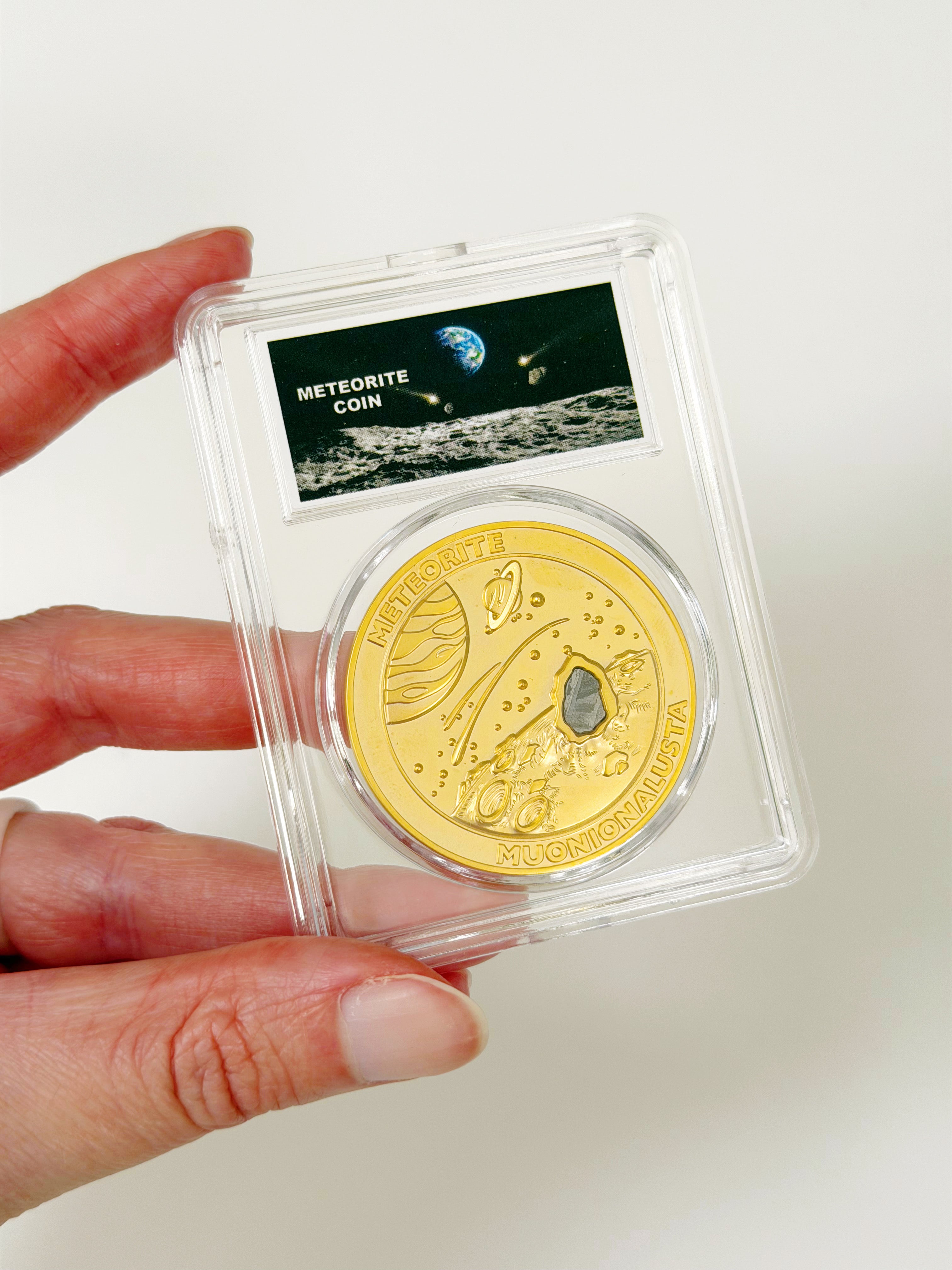 MUONIONLUSTA METEORITE COINS