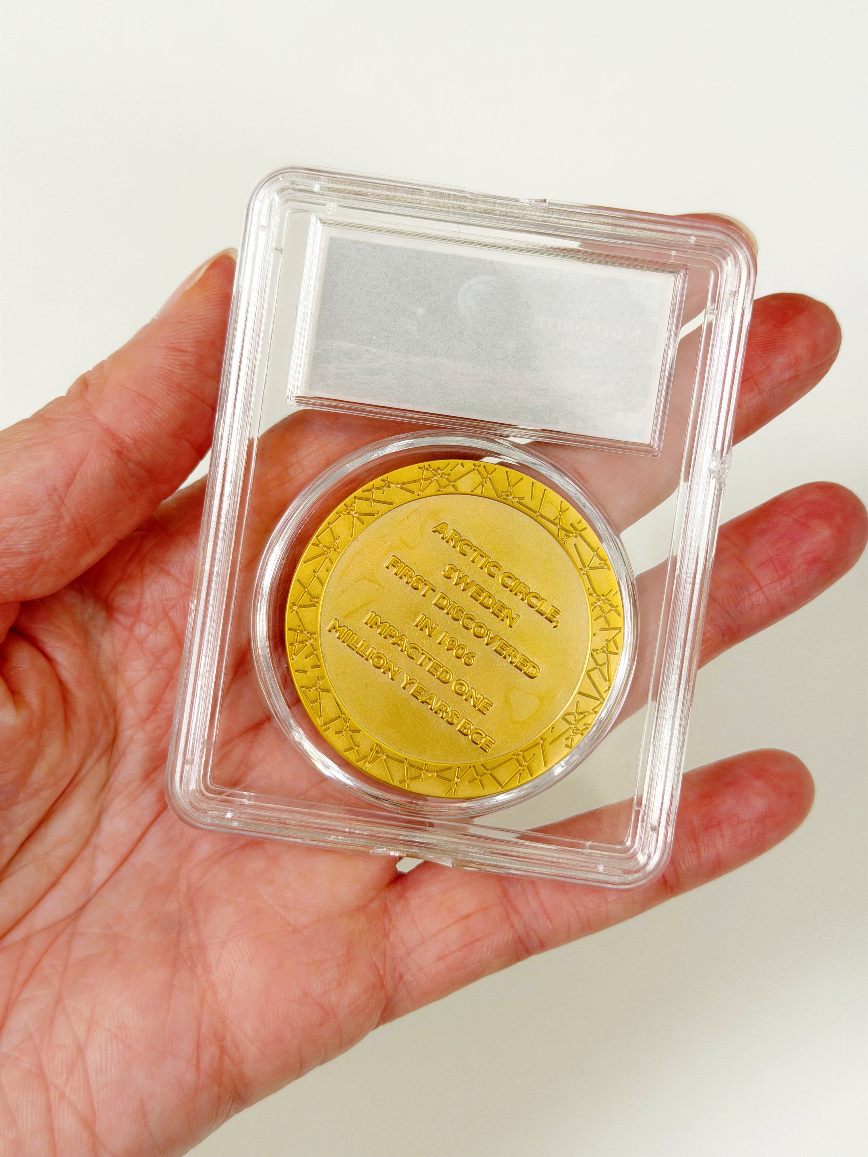 MUONIONLUSTA METEORITE COINS