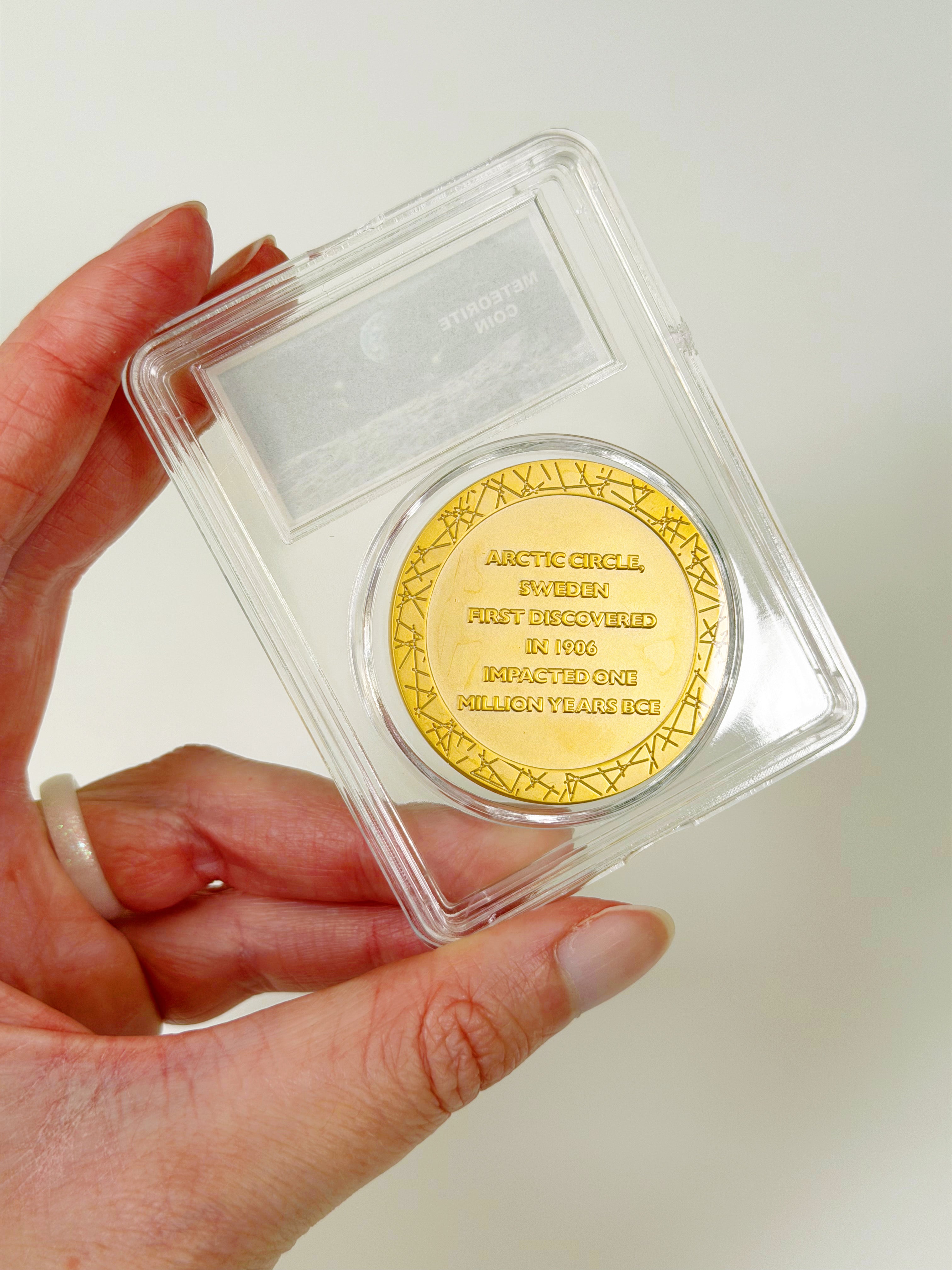 MUONIONLUSTA METEORITE COINS