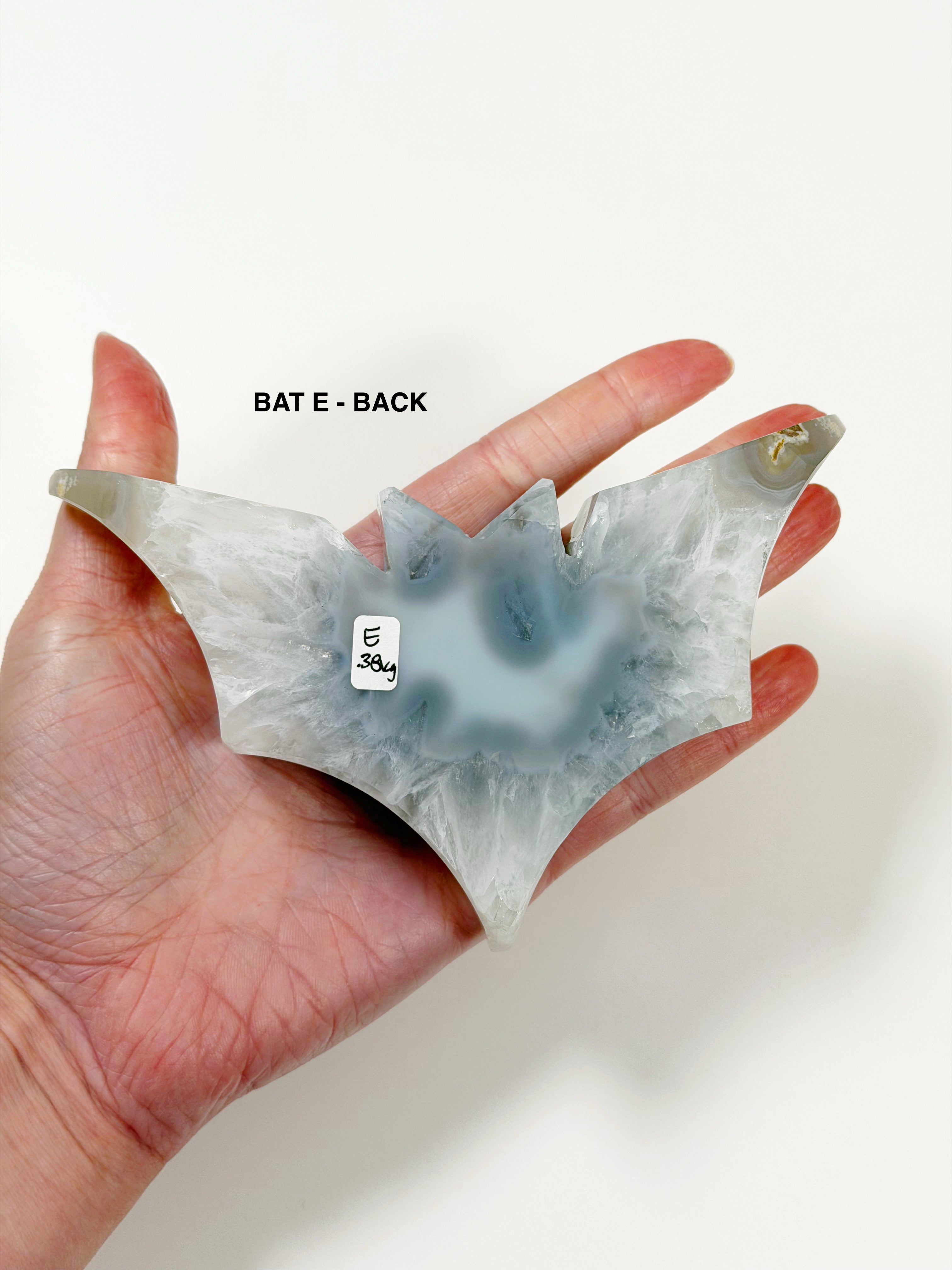 PICK YOUR OWN: DRUZY AGATE BAT