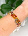 GOBI DESERT AGATE - HANDMADE CRYSTAL BRACELET