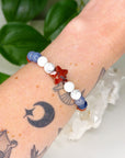 ROCKET'S RED GLARE COLLECTION - HANDMADE CRYSTAL BRACELETS (100% SALES TO NDLON)
