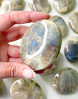 SUNSTONE MOONSTONE PALM STONE