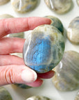 SUNSTONE MOONSTONE PALM STONE