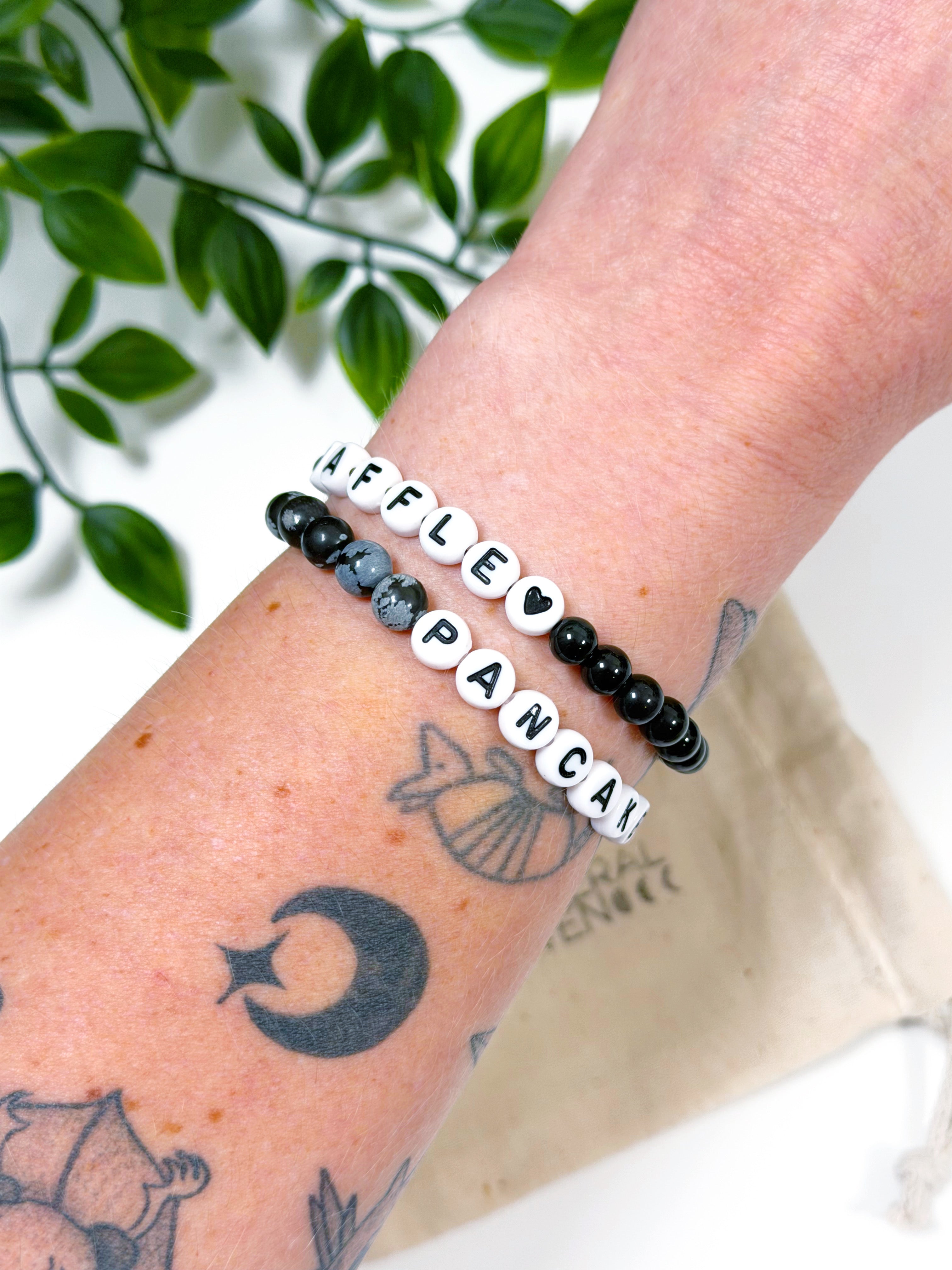 CUSTOMIZED GRIEF BRACELET SET