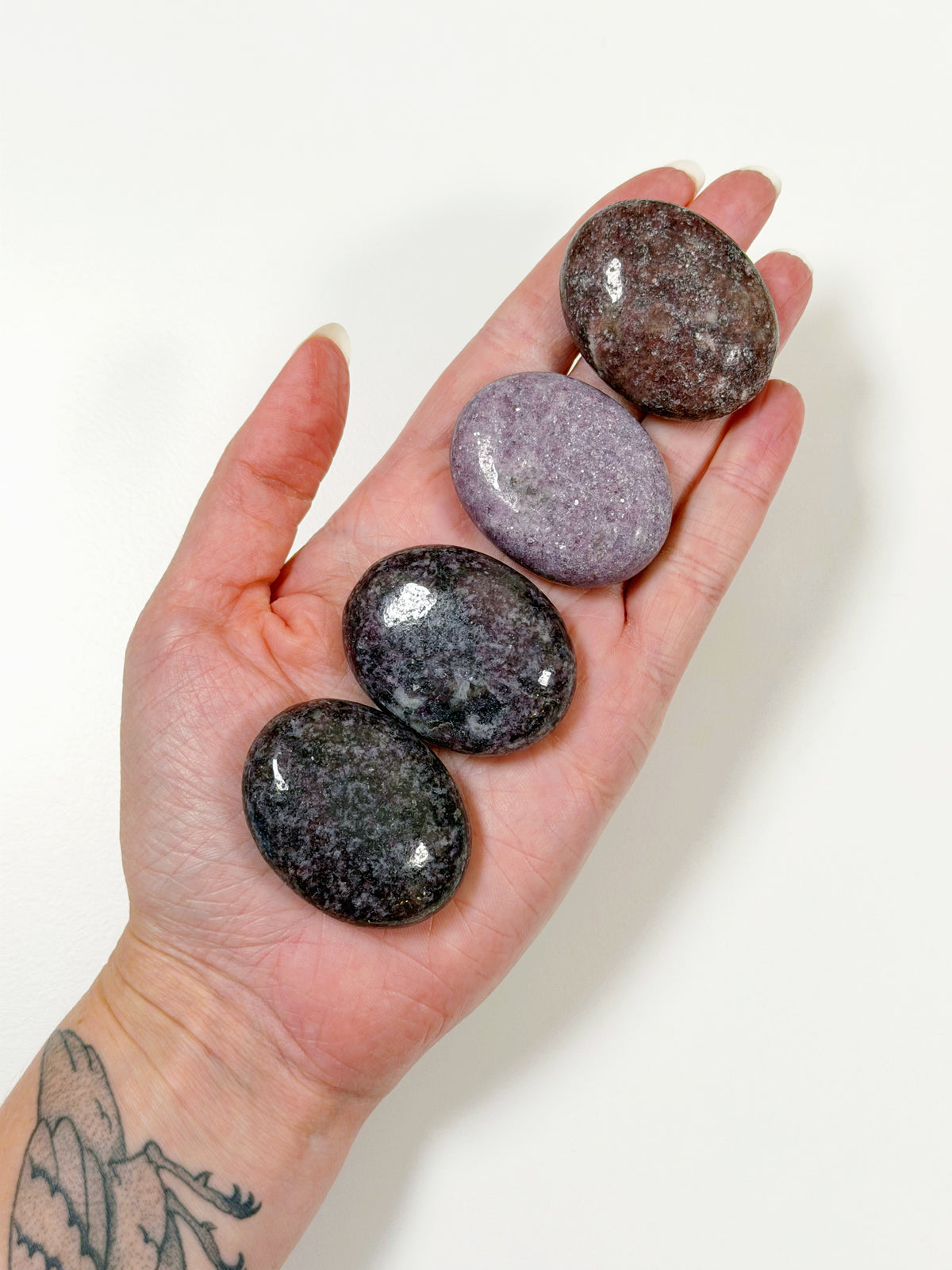 LEPIDOLITE MINI PALM STONE