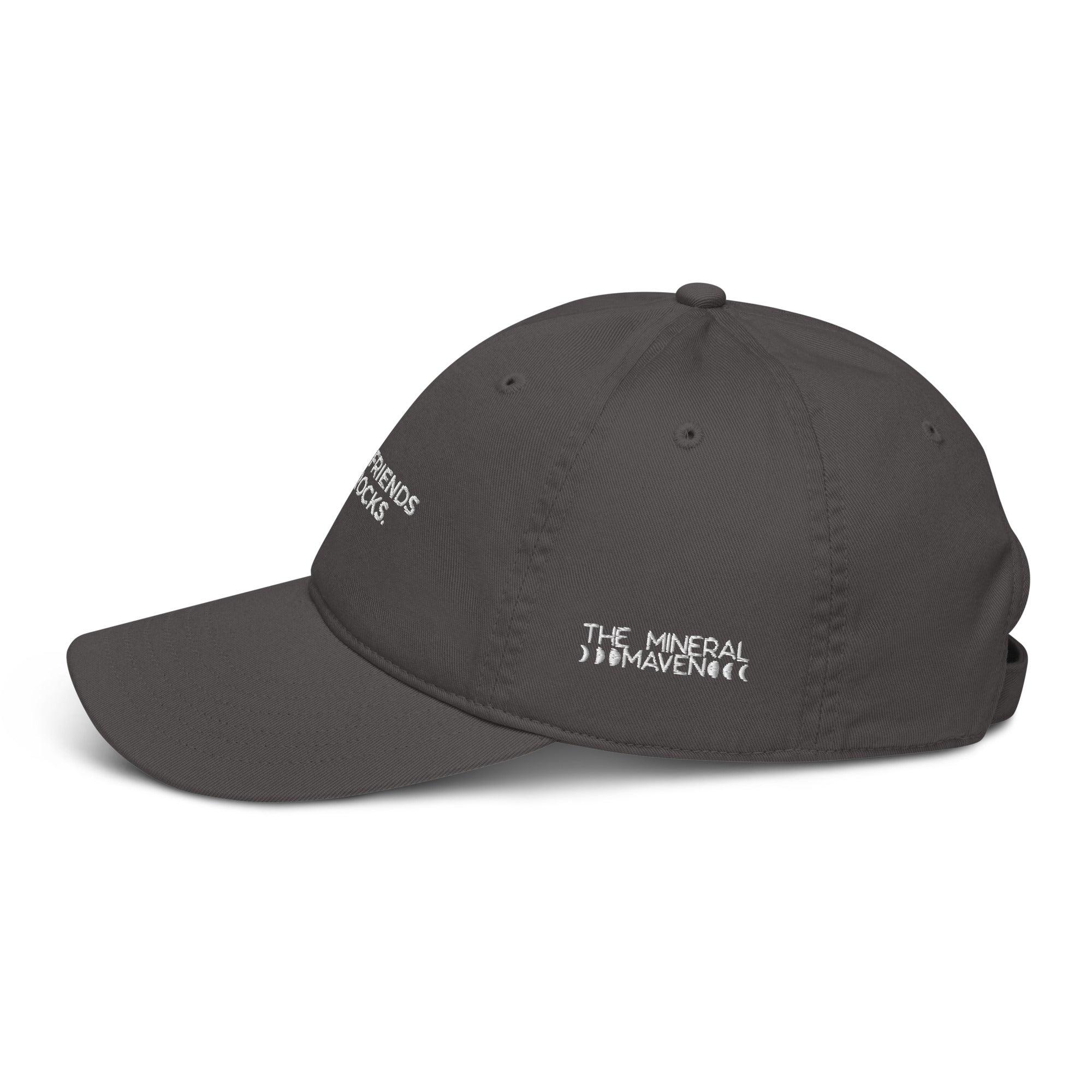 ALL MY FRIENDS ARE ROCKS - DAD HAT - apparel - The Mineral Maven