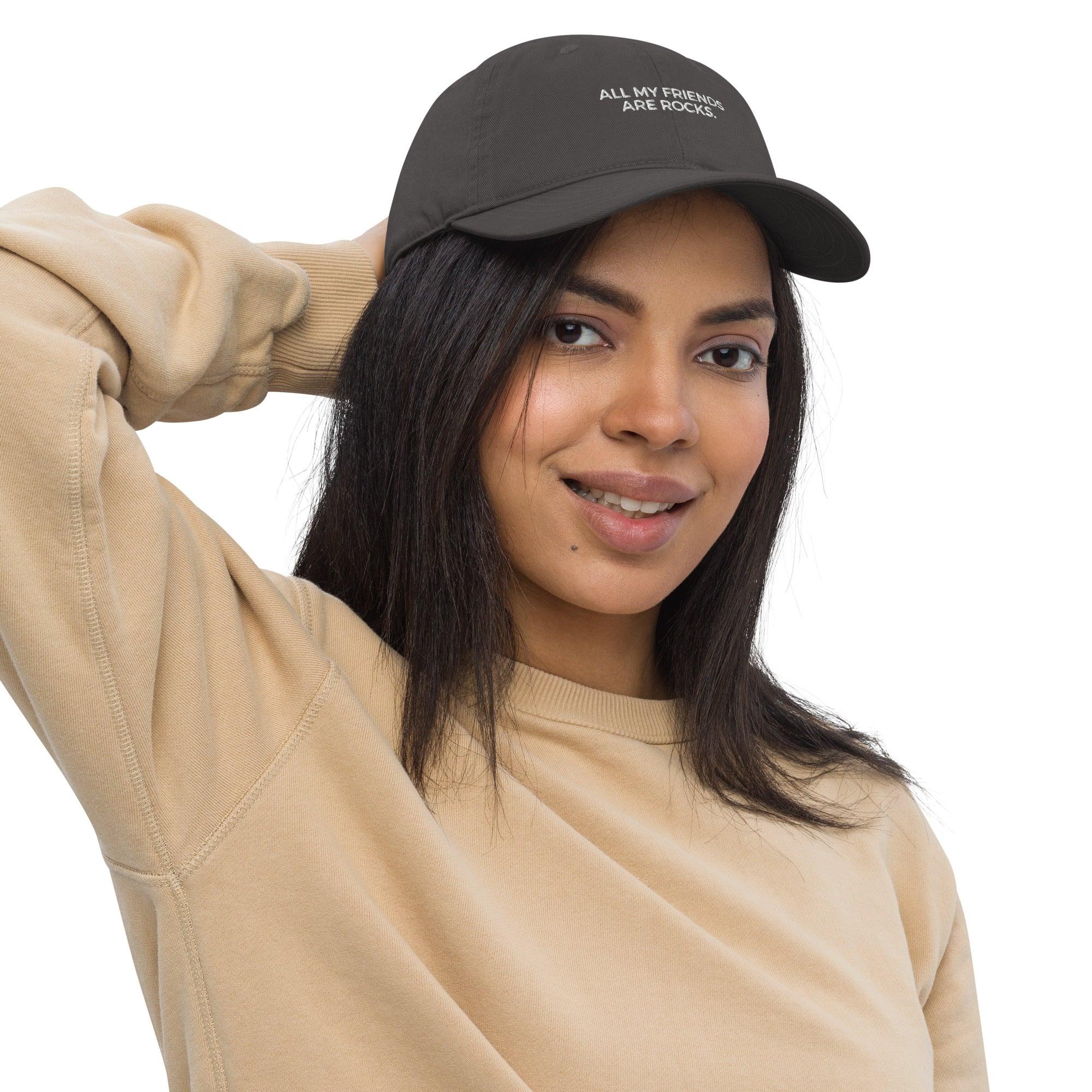 ALL MY FRIENDS ARE ROCKS - DAD HAT - apparel - The Mineral Maven