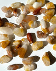 'ANGEL PHANTOM' AMPHIBOLE QUARTZ TUMBLE - amphibole, amphibole quartz, angel phantom, Black Friday sale, pocket crystal, pocket crystals, pocket stone, tumble, tumbled stone, tumbles - The Mineral Maven