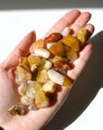 'ANGEL PHANTOM' AMPHIBOLE QUARTZ TUMBLE - amphibole, amphibole quartz, angel phantom, Black Friday sale, pocket crystal, pocket crystals, pocket stone, tumble, tumbled stone, tumbles - The Mineral Maven