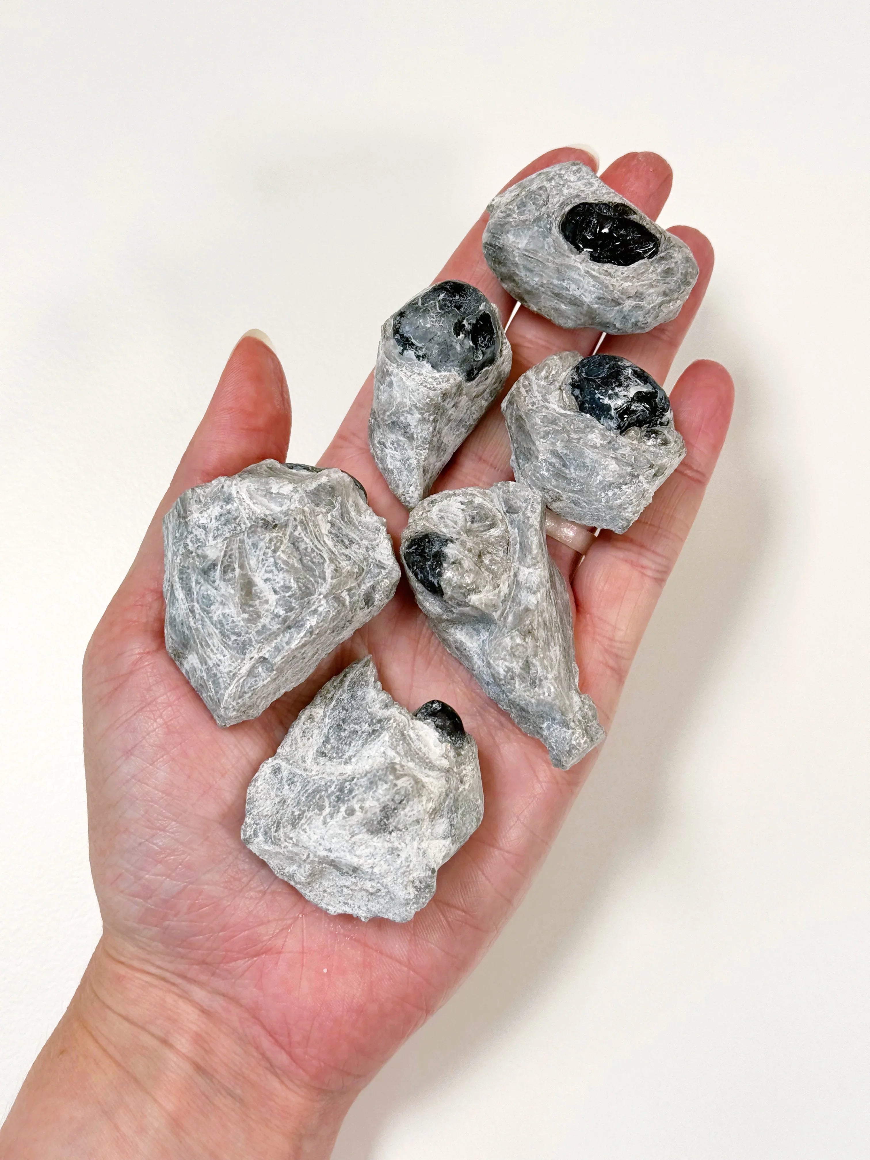 APACHE TEARS OBSIDIAN IN PERLITE - RAW - apache tear, apache tear obsidian, apache tears, Black Friday sale, black obsidian, obsidian, perlite, raw crystal, raw stone, rough crystal, Rough Stone, smoky obsidian - The Mineral Maven
