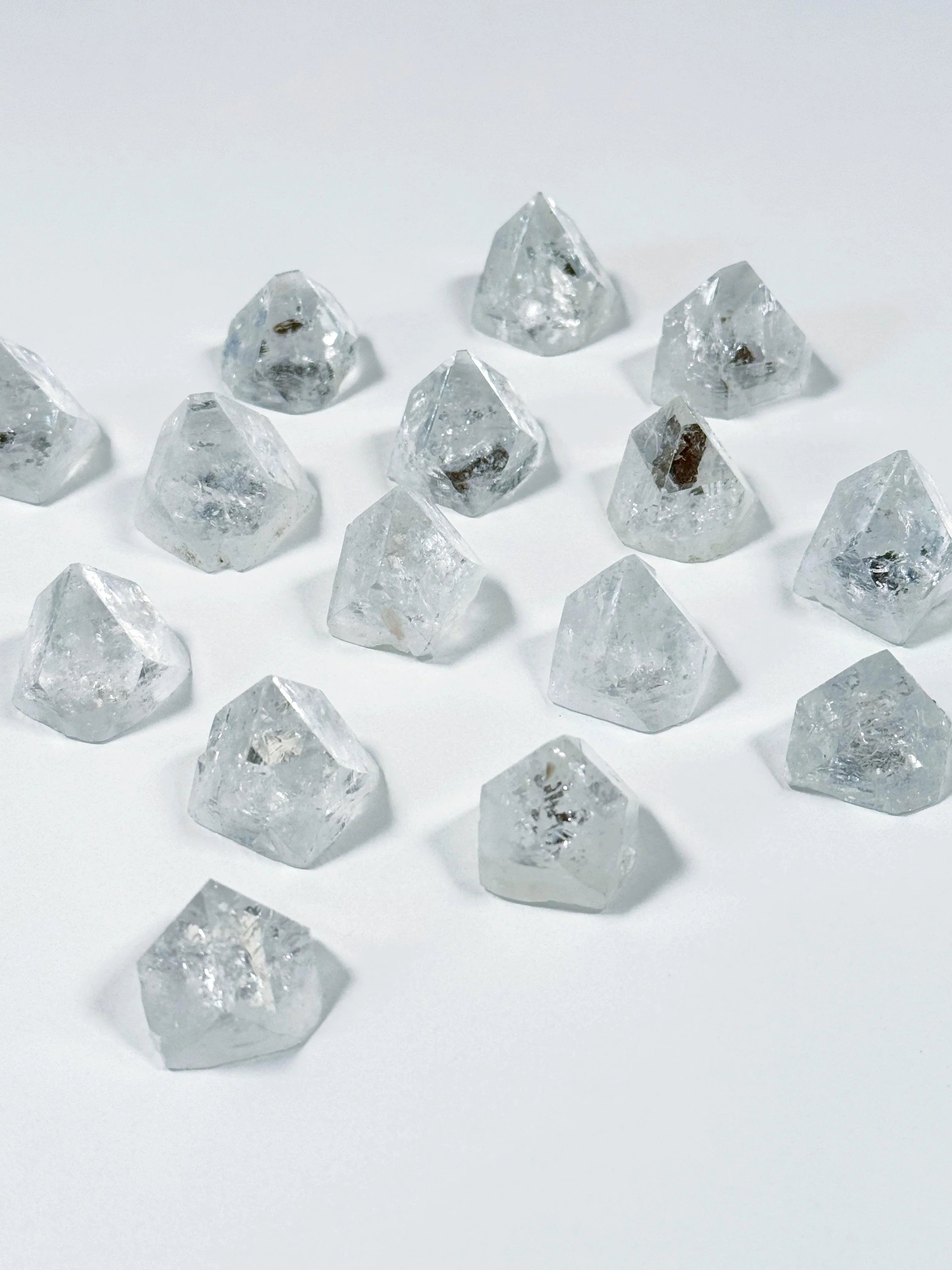 APOPHYLLITE CAP - apophyllite, apophyllite cap, Black Friday sale, crystal grids, gridding, holiday 2023, holiday sale, joy gift bundle, point, raw point, winter collection, winter solstice collection - The Mineral Maven