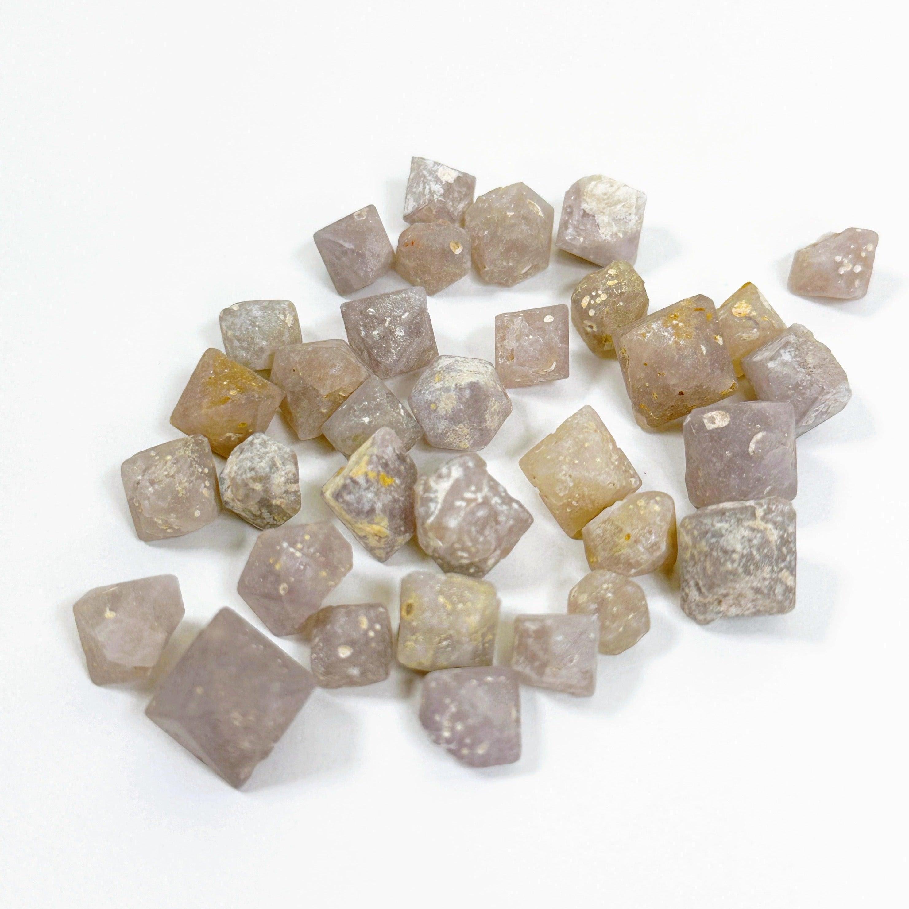 "BETA" QUARTZ BAGGIE (50g) - baggie, beta quartz, gridding, quartz, raw crystal, raw stone - The Mineral Maven