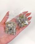 "BETA" QUARTZ BAGGIE (50g) - baggie, beta quartz, gridding, quartz, raw crystal, raw stone - The Mineral Maven