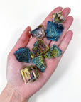 BISMUTH CRYSTAL (SYNTHETIC) - bismuth, raw crystal, raw stone, recently added, rough crystal, Rough Stone - The Mineral Maven