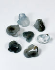 BLUE TARA QUARTZ MINI FROG - blue tara, blue tara quartz, crystal critter, crystal frog, frog, mini frog, quartz - The Mineral Maven