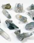BLUE TARA QUARTZ - RAW - Black Friday sale, blue tara, blue tara quartz, nightshade quartz, pocket crystal, pocket crystals, pocket stone, quartz, raw crystal, raw point, raw stone - The Mineral Maven