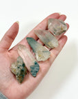 BLUE TARA QUARTZ - RAW - Black Friday sale, blue tara, blue tara quartz, nightshade quartz, pocket crystal, pocket crystals, pocket stone, quartz, raw crystal, raw point, raw stone - The Mineral Maven