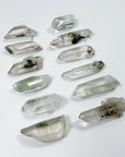 BRAZILIAN CHLORITE QUARTZ - 6th anniversary, brazilian quartz, chlorite quartz, clear quartz, quartz, raw crystal, raw stone - The Mineral Maven
