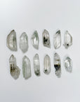 BRAZILIAN CHLORITE QUARTZ - 6th anniversary, brazilian quartz, chlorite quartz, clear quartz, quartz, raw crystal, raw stone - The Mineral Maven