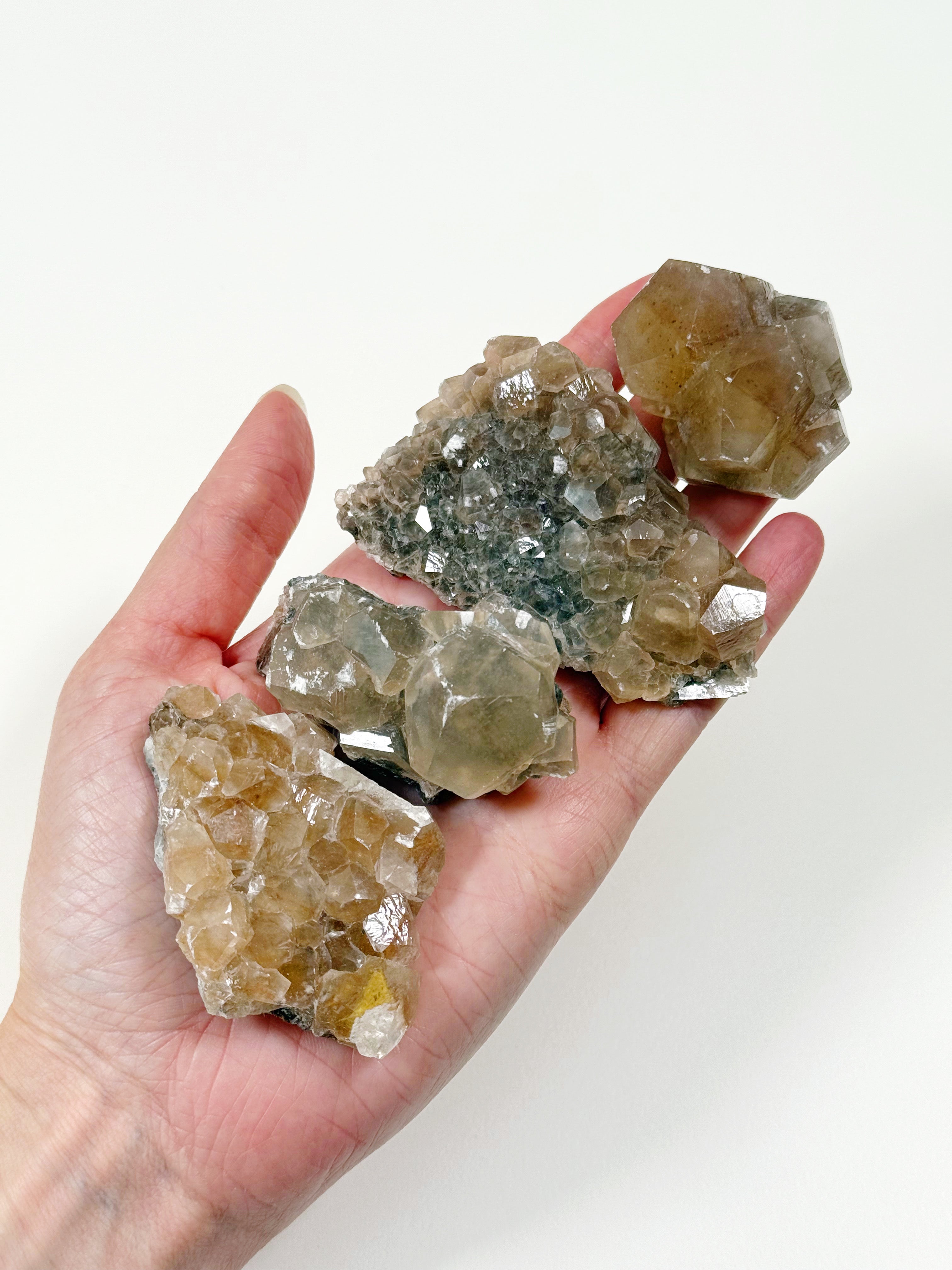 CALCITE CLUSTER - 6th anniversary, benz calcite, calcite, Chinese calcite, nailhead calcite, raw calcite, raw crystal, raw stone - The Mineral Maven