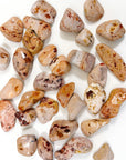 CANTERA (FIRE) OPAL TUMBLE - Black Friday sale, cantera opal, fire opal, good luck + abundance, mexican opal, opal, pocket crystal, pocket crystals, pocket stone, tumble, tumbled, tumbled stone, tumbles - The Mineral Maven