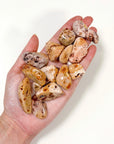 CANTERA (FIRE) OPAL TUMBLE - Black Friday sale, cantera opal, fire opal, good luck + abundance, mexican opal, opal, pocket crystal, pocket crystals, pocket stone, tumble, tumbled, tumbled stone, tumbles - The Mineral Maven